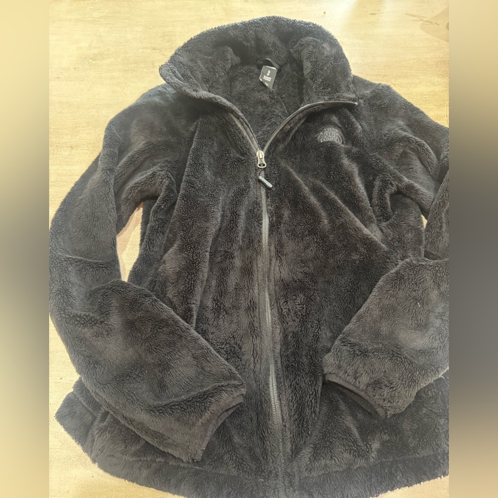 The North Face Jacket Women’s Small Black Outdoor Fleece Full Zip